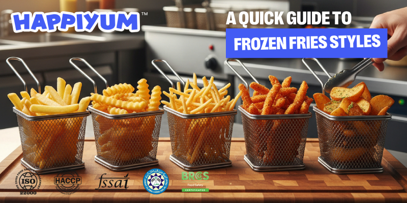 A Quick Guide to the Different Styles of Frozen Fries