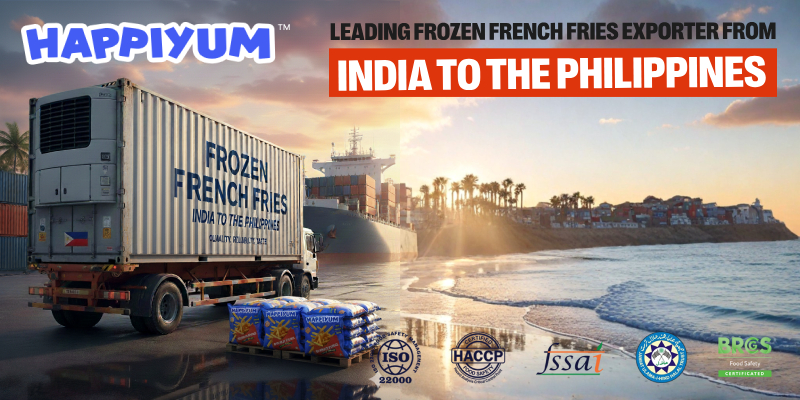 Nangunguna sa Frozen French Fries Exporter mula India hanggang Pilipinas