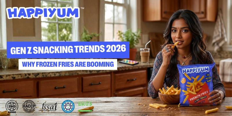Gen Z Snacking Trends 2026: Why Frozen Fries Are Booming