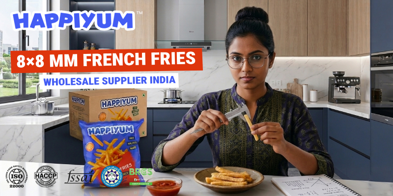 印度 8×8 毫米薯条批发供应商