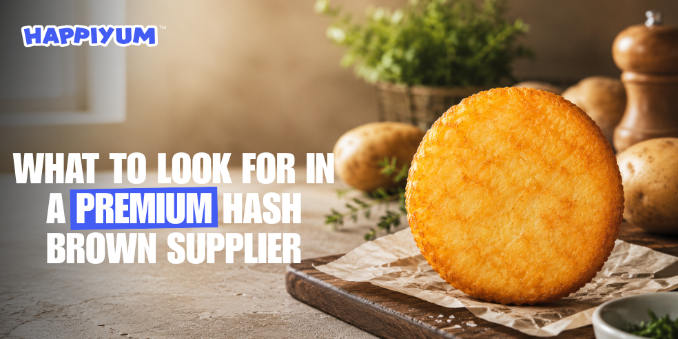 Apa yang Harus Dicari dari Pemasok Hash Brown Beku Premium?
