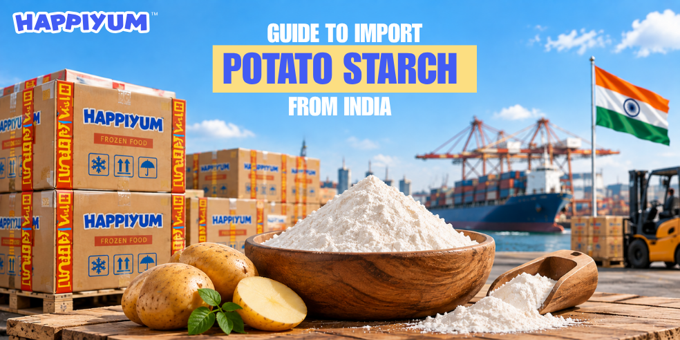 Panduan Mengimpor Pati Kentang dari India
